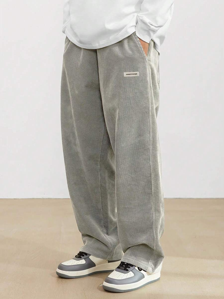 VIP Wide Leg Corduroy Trousers
