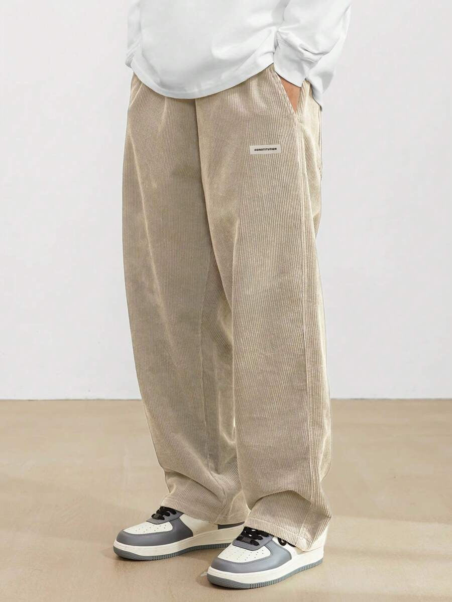 VIP Wide Leg Corduroy Trousers