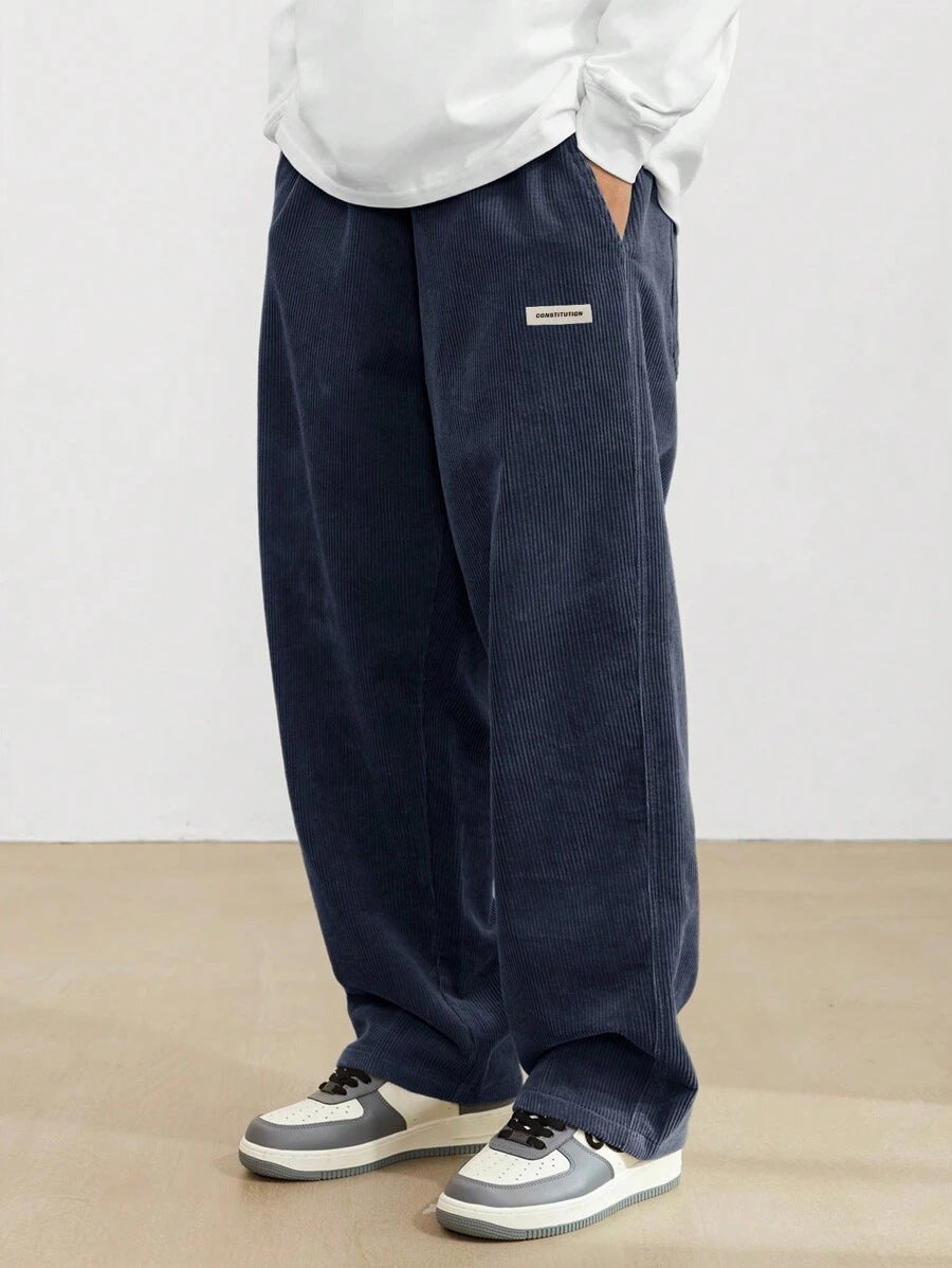 VIP Wide Leg Corduroy Trousers