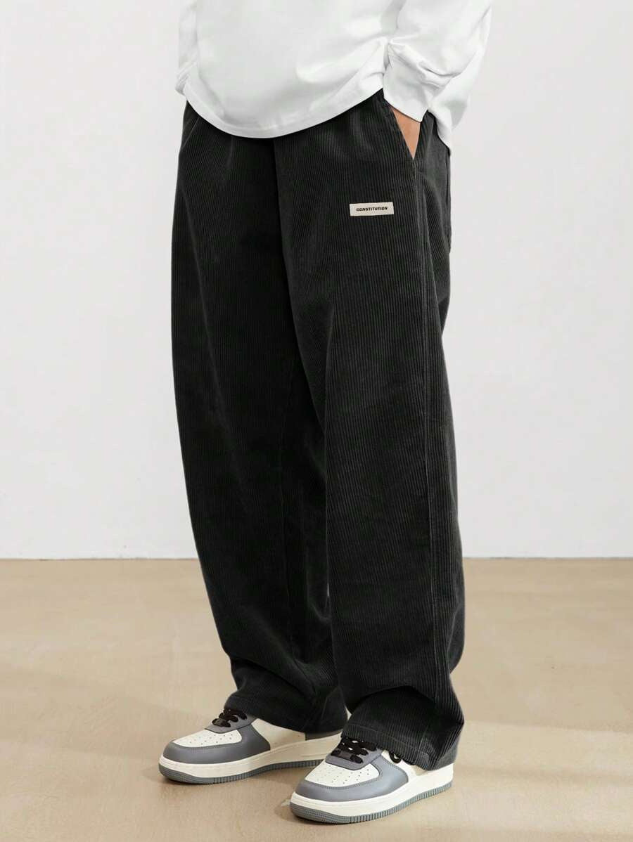 VIP Wide Leg Corduroy Trousers